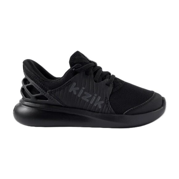 Kizik Kids’ Anaheim  Slip-On Sneakers Hands-Free  No-Tie - Black - Picture 1 of 6